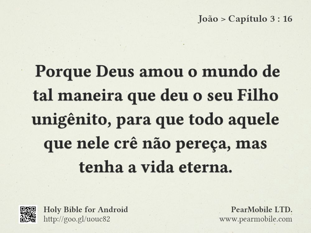 João, Capítulo 3:16